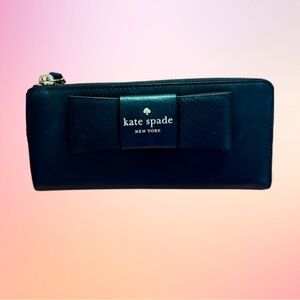 Kate Spade ♠️ Nisha Wallet |Kate Spade Black Wallet Pre-loved